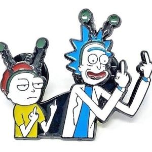 Rick and Morty - Peace Amount World Handmade Pin
